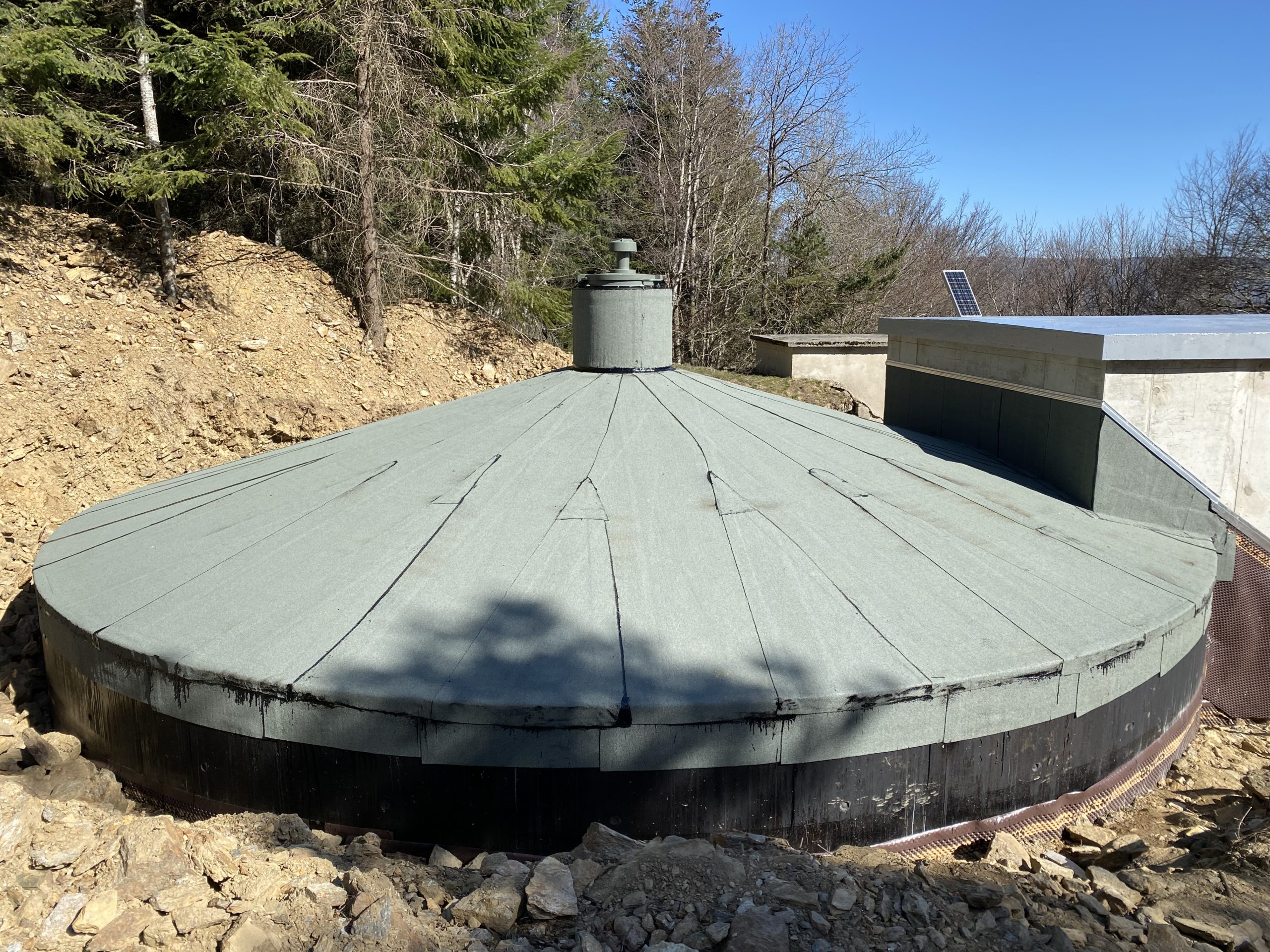 réservoir d'eau potable Mas d'Orcières et Bleymard Lozère