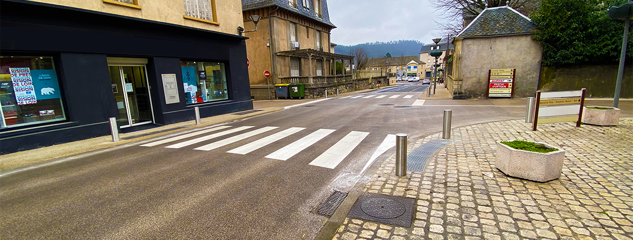 aménagement routier Lozère